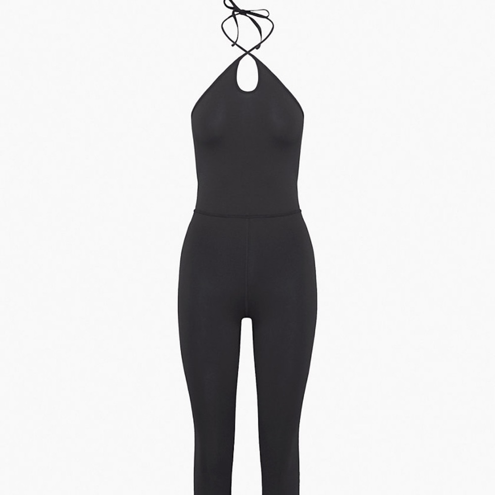 NWT Aritzia Wilfred Free Ivy Jumpsuit Black Size M